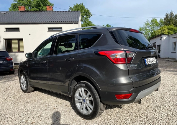 Ford Kuga cena 63900 przebieg: 107157, rok produkcji 2017 z Kałuszyn małe 781